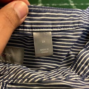 Liz Claiborne Stripped blouse